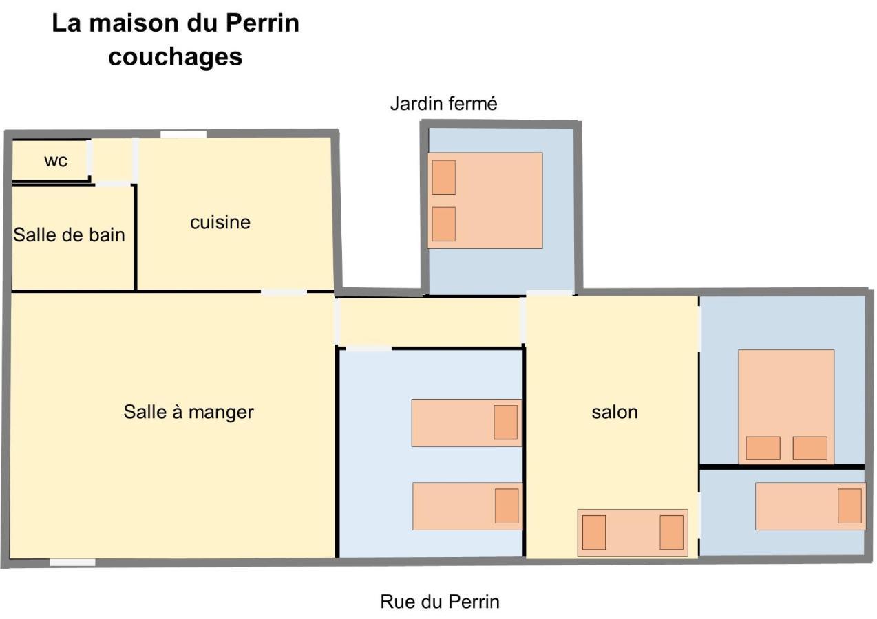 La maison du Perrin Greez-sur-Roc Extérieur photo